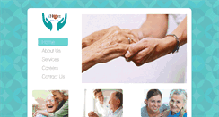 Desktop Screenshot of ihearthomecare.com